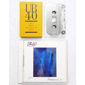 UB40 Lot PROMISES AND LIES Album & CAN'T HELP FALLING IN LOVE Cassette Tape Sngl